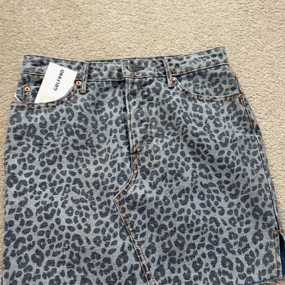 New with tag GRLFRND denim skirt size 27 - Picture 5 of 10